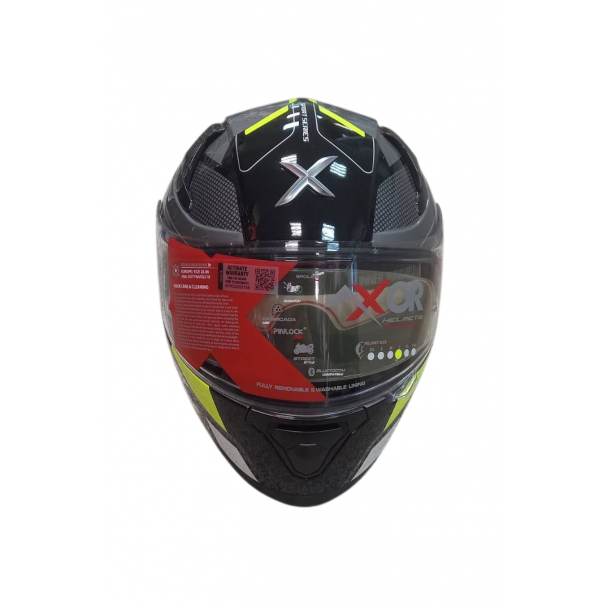 Шлем AXOR APEX TURBINE D/V, цвет черный/неон/серый (L) с доставкой по Беларуси Шлем AXOR APEX TURBINE D/V, цвет черный/неон/серый (L) напрямую от производителя МотоВелоЗавод