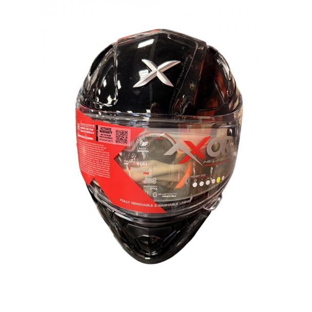 Шлем AXOR APEX SOLID, цвет чёрный (XL) напрямую от производителя МотоВелоЗавод