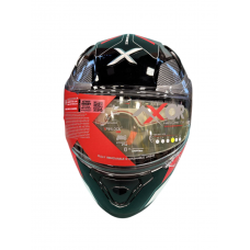 Шлем AXOR APEX TURBINE D/V, цвет черный/красный/серый <span>(L)</span>