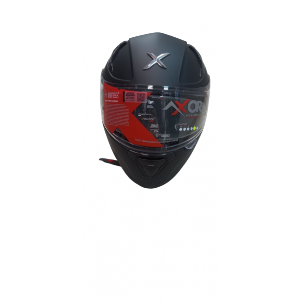 Шлем AXOR APEX SOLID, цвет чёрный матовый (XL) напрямую от производителя МотоВелоЗавод