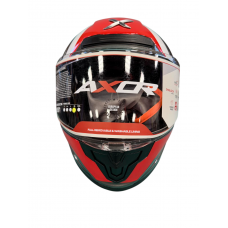 Шлем AXOR SABER SPARK, цвет чёрный/красный <span>(XL)</span>