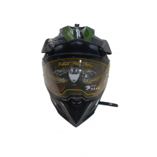 Шлем AXOR X-CROSS ORBIT D/V с визором, цвет черный/серый <span>(XL)</span>