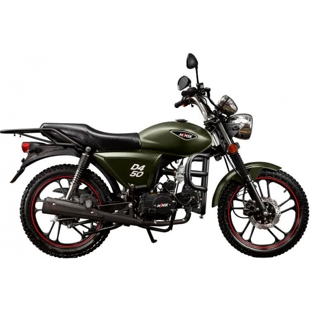 Мопед MINSK D4 50 (зелёный) напрямую от производителя МотоВелоЗавод