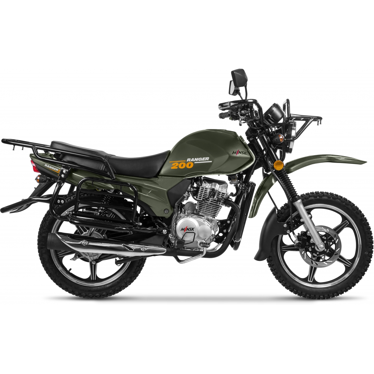 МотоциклMINSKRanger200(MinskD4-200)зеленый