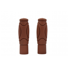 Грипсы XL-G22-1.125 мм, коричневые