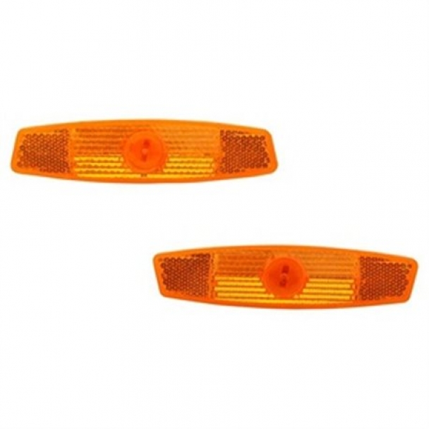 Катафот на колесо 722А,оранжевый напрямую от производителя МотоВелоЗавод