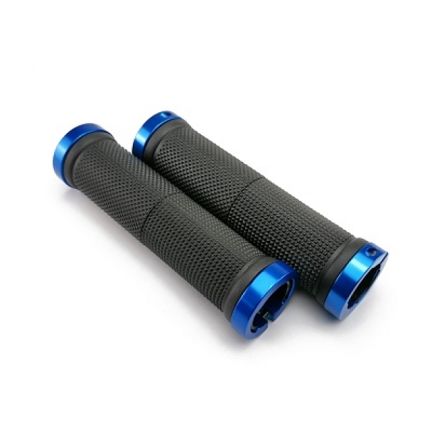 Грипсы А1,с фиксатором,130 мм, синие, GD21-609 напрямую от производителя МотоВелоЗавод