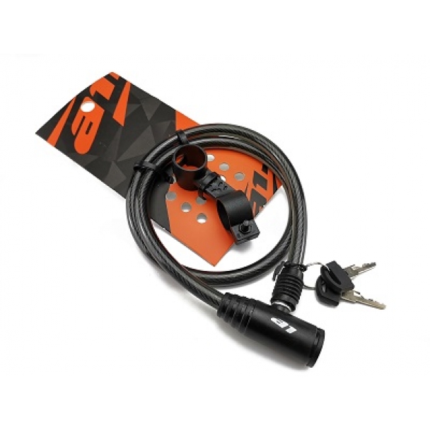 Замок велосипедный А1, 10*800 мм, с ключом, черный, GD11-905 с бесплатной доставкой по Беларуси Замок велосипедный А1, 10*800 мм, с ключом, черный, GD11-905 напрямую от производителя МотоВелоЗавод