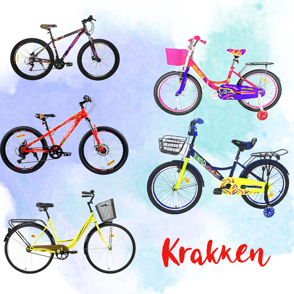 Обзор линейки велосипедов Krakken 